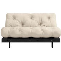 Karup Design Daybett "Daybett Roots Schlafsofa – Gästebett & Sofa aus FSC-Kiefer" Inkl. Futonmatratze, in mehreren Größen & Farben erhältlich von Karup Design