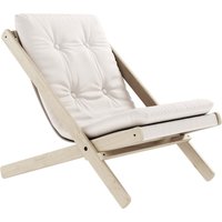 Karup Design Loungesessel "Boogie OUT, Klappstuhl inklusive gepolsterte Sitzauflage", (1 St.), Sitzauflage: schnelltrocknend, wasserabweisend, Gestell aus Massivholz von Karup Design