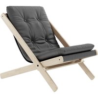 Karup Design Loungesessel "Boogie OUT, Klappstuhl inklusive gepolsterte Sitzauflage", (1 St.), Sitzauflage: schnelltrocknend, wasserabweisend, Gestell aus Massivholz von Karup Design