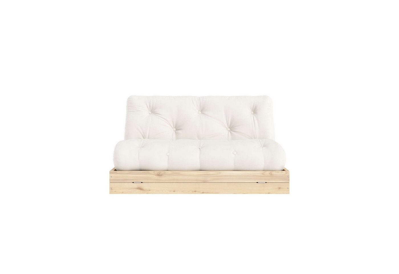 Karup Design Schlafsofa Flip Sofabed, Made in Europe, mehrere Farben, vielseitig einsetzbar, inkl. handgefertigte Futonmatratze, FSC®-zertifiziertes Massivholz von Karup Design