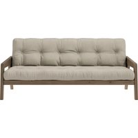 Karup Design Schlafsofa, Mit Holzstruktur, inkl. Futonmatratze, Liegefläche 130x190 cm von Karup Design