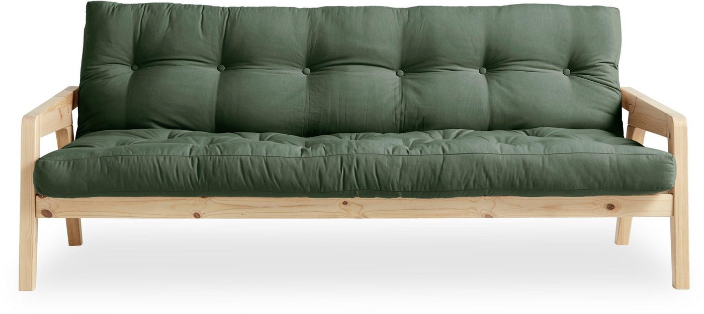 Karup Design Schlafsofa, Mit Holzstruktur, inkl. Futonmatratze, Liegefläche 130x190 cm Karup Design Schlafsofa, Mit Holzstruktur, inkl. Futonmatratze, Liegefläche 130x190 cm von Karup Design