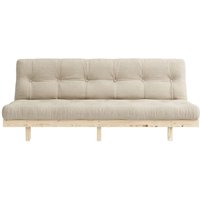 Karup Design Schlafsofa "Lean 200 Schlafsofa, Gästebett, Sofa mit Futonmatratze", (2 St.), Inkl. Futonmatratze, Liegefläche 130x200 cm, FSC zertifizierte Kiefer von Karup Design