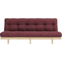 Karup Design Schlafsofa "Lean 200 Schlafsofa, Gästebett, Sofa mit Futonmatratze", (2 St.), Inkl. Futonmatratze, Liegefläche 130x200 cm, FSC zertifizierte Kiefer von Karup Design
