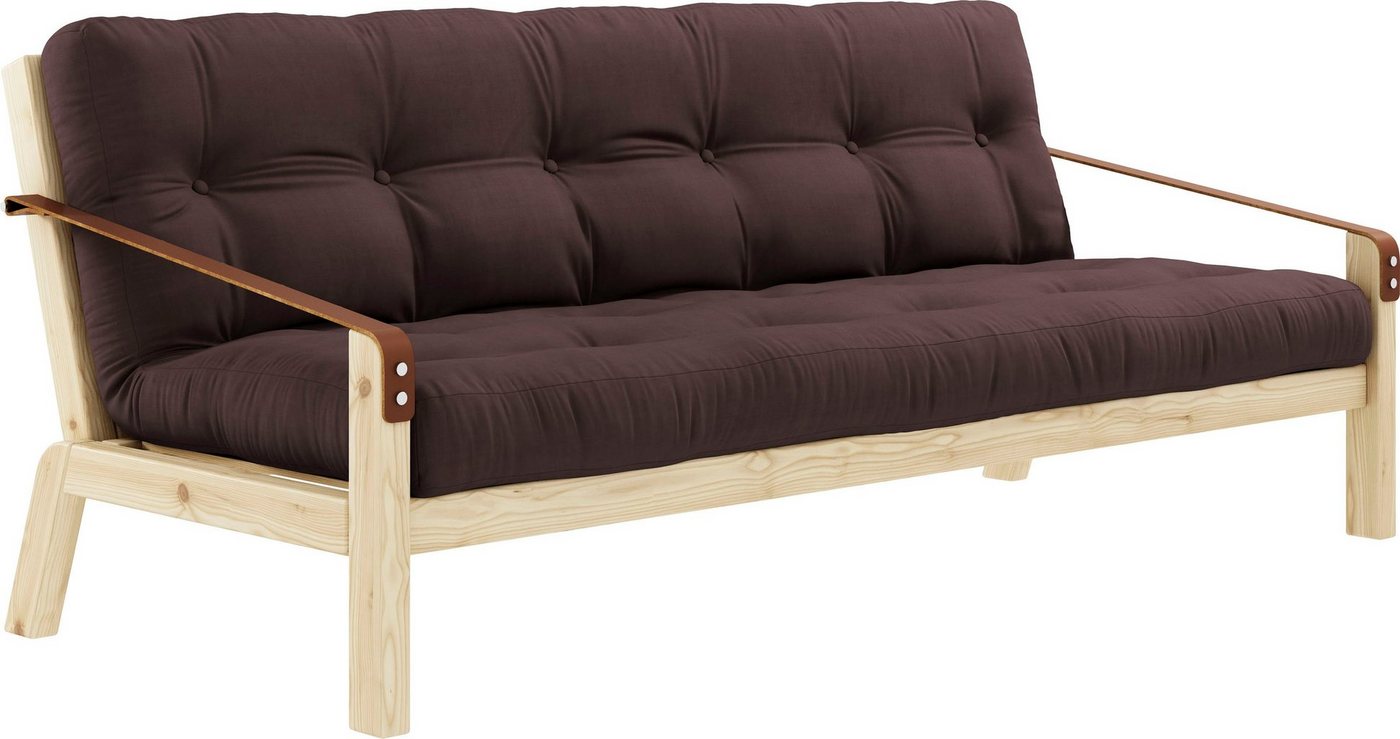 Karup Design Schlafsofa Poetry, Set 3 Teile, Mit Holzstruktur, inkl. Futonmatratze, Liegefläche 130x190 cm von Karup Design