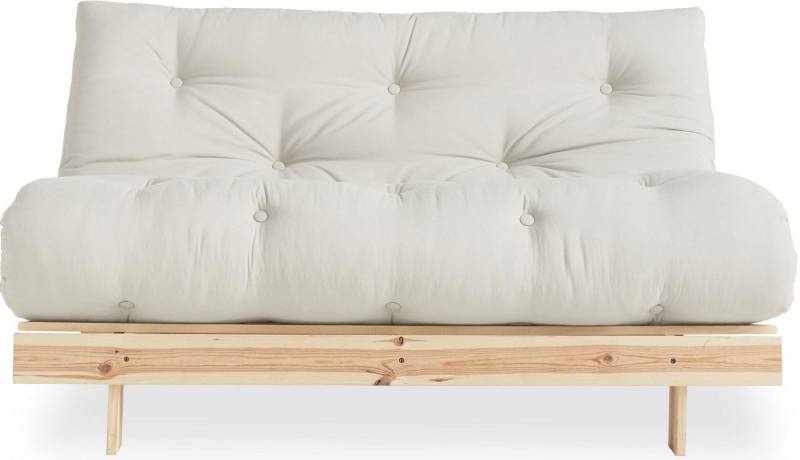 Karup Design Daybett Roots Schlafsofa, Gästebett, Sofa inkl. Futonmatratze, Liegefläche 90/140/160 x200 cm, FSC® zertifizierte Kiefer von Karup Design