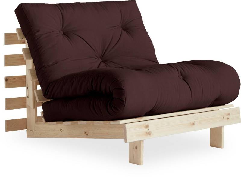 Karup Design Schlafsofa Roots 90 Schlafsofa, Gästebett, Sofa mit Futonmatratze, Inkl. Futonmatratze, Liegefläche 90x200 cm, FSC® zertifizierte Kiefer von Karup Design