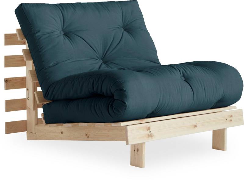 Karup Design Schlafsofa Roots 90 Schlafsofa, Gästebett, Sofa mit Futonmatratze, Inkl. Futonmatratze, Liegefläche 90x200 cm, FSC® zertifizierte Kiefer von Karup Design