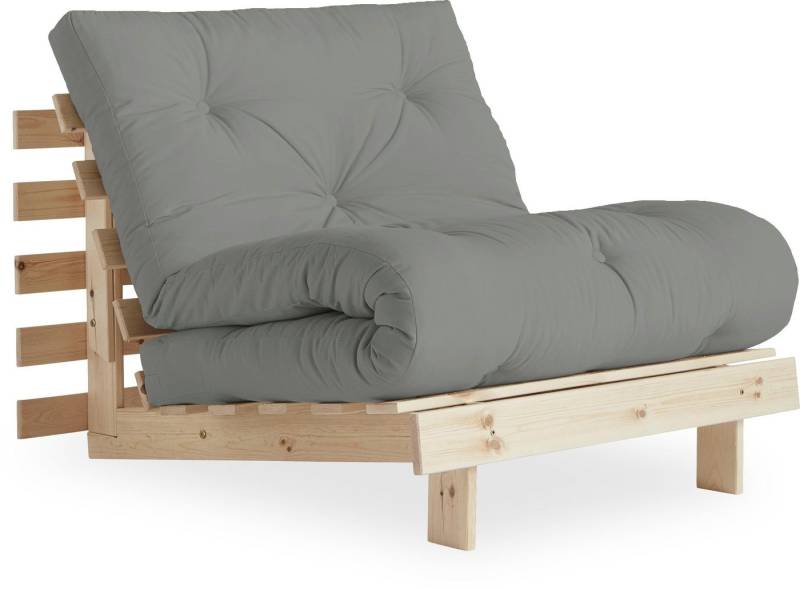 Karup Design Schlafsofa Roots 90 Schlafsofa, Gästebett, Sofa mit Futonmatratze, Inkl. Futonmatratze, Liegefläche 90x200 cm, FSC® zertifizierte Kiefer von Karup Design