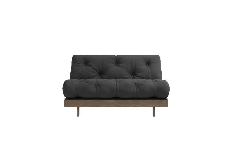 Karup Design Daybett Daybett Roots Schlafsofa – Gästebett & Sofa aus FSC®-Kiefer, Inkl. Futonmatratze, in mehreren Größen & Farben erhältlich von Karup Design