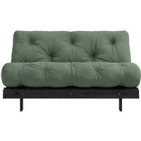 Karup Design Daybett "Roots Schlafsofa, Gästebett, Sofa inkl. Futonmatratze", Liegefläche 90/140/160 x200 cm, FSC zertifizierte Kiefer von Karup Design