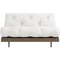 Karup Design Daybett "Roots Schlafsofa, Gästebett, Sofa inkl. Futonmatratze", Liegefläche 90/140/160 x200 cm, FSC zertifizierte Kiefer von Karup Design