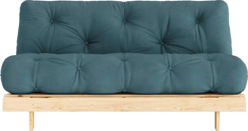 Karup Design Schlafsofa Roots 160 Schlafsofa, Gästebett, Sofa mit Futonmatratze, 2 Teile, Inkl. Futonmatratze, Liegefläche 160x200 cm, FSC® zertifizierte Kiefer von Karup Design