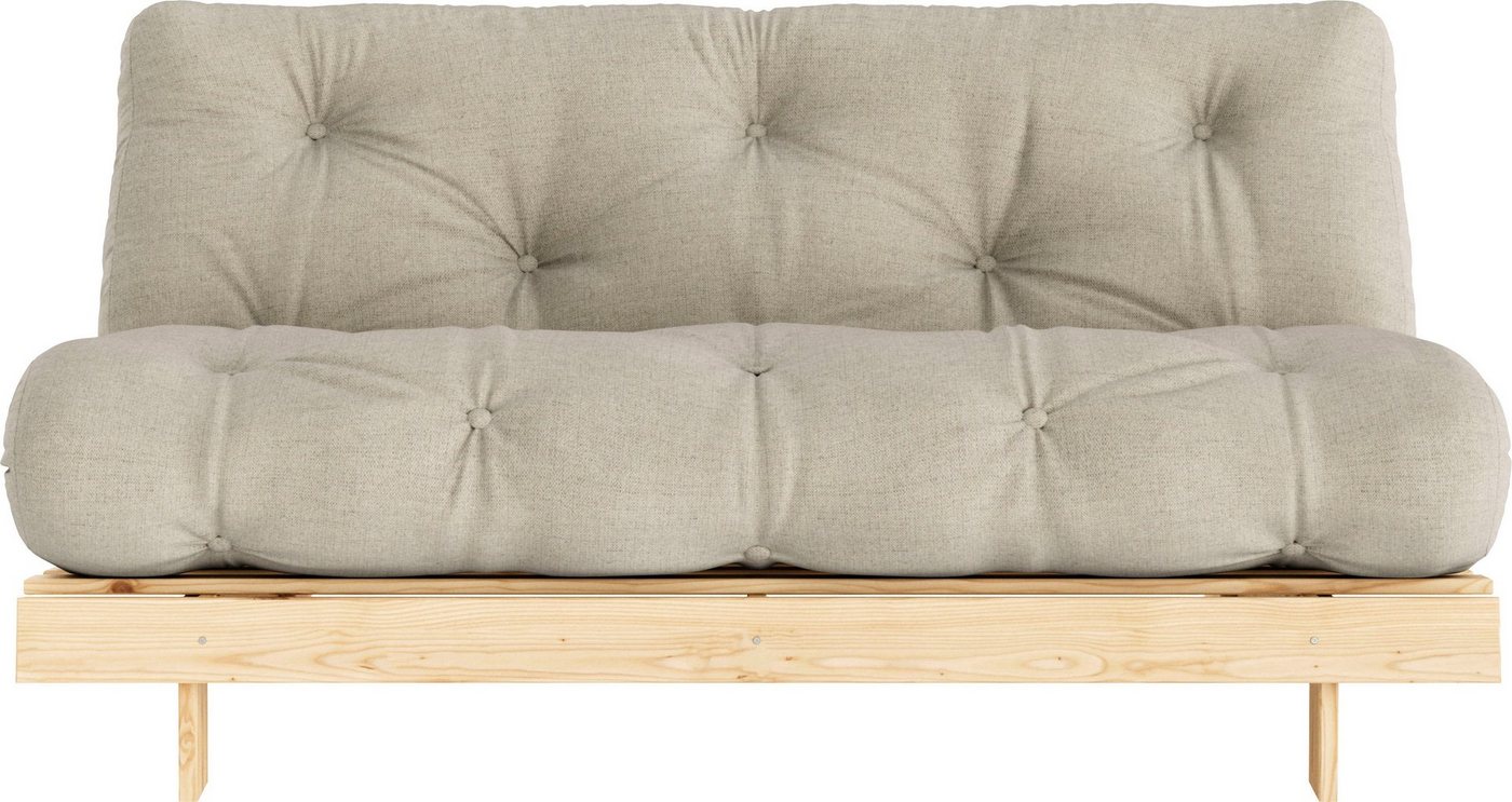 Karup Design Schlafsofa Roots 160, 2 Teile, Mit Holzstruktur, inkl. Futonmatratze, Liegefläche 160x200 cm von Karup Design