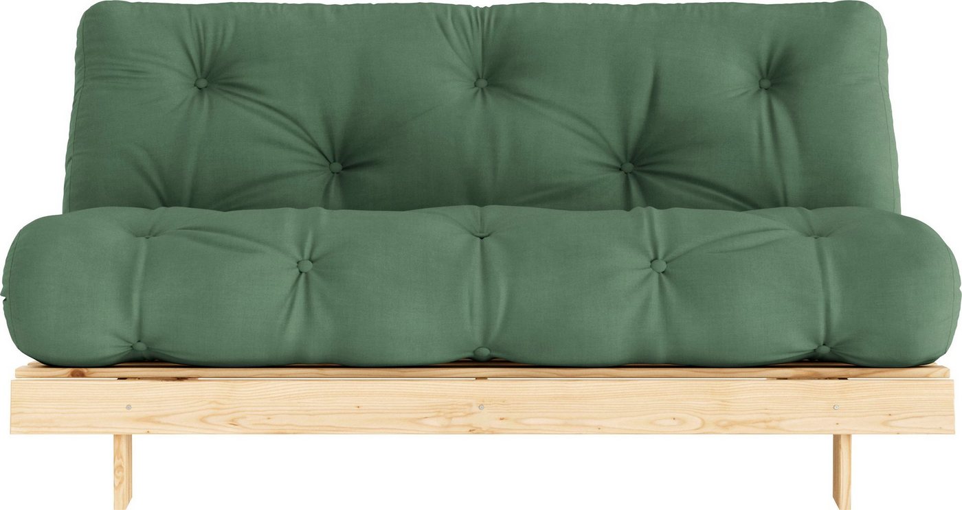 Karup Design Schlafsofa Roots 160, 2 Teile, Mit Holzstruktur, inkl. Futonmatratze, Liegefläche 160x200 cm von Karup Design