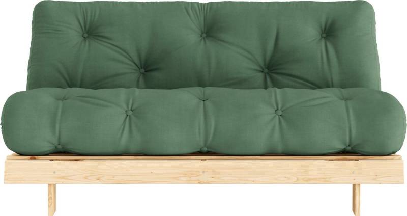 Karup Design Schlafsofa Roots 160 Schlafsofa, Gästebett, Sofa mit Futonmatratze, 2 Teile, Inkl. Futonmatratze, Liegefläche 160x200 cm, FSC® zertifizierte Kiefer von Karup Design