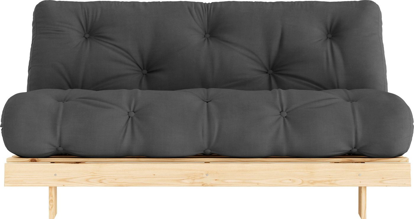 Karup Design Schlafsofa Roots 160, 2 Teile, Mit Holzstruktur, inkl. Futonmatratze, Liegefläche 160x200 cm von Karup Design