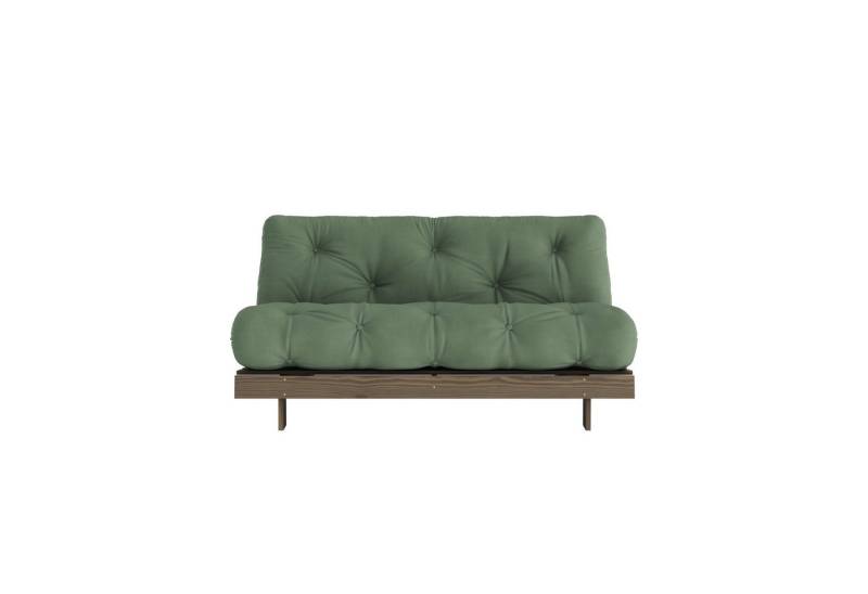 Karup Design Schlafsofa Roots 160 Schlafsofa, Gästebett, Sofa mit Futonmatratze, 2 Teile, Inkl. Futonmatratze, Liegefläche 160x200 cm, FSC® zertifizierte Kiefer von Karup Design