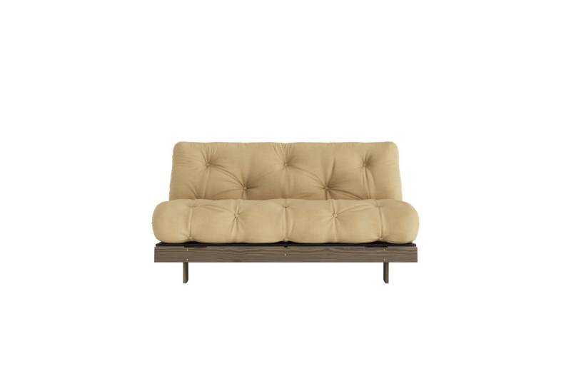 Karup Design Schlafsofa Roots 160 Schlafsofa, Gästebett, Sofa mit Futonmatratze, 2 Teile, Inkl. Futonmatratze, Liegefläche 160x200 cm, FSC® zertifizierte Kiefer von Karup Design