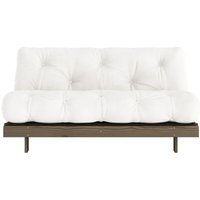 Karup Design Schlafsofa "Roots 160 Schlafsofa, Gästebett, Sofa mit Futonmatratze", (2 St.), Inkl. Futonmatratze, Liegefläche 160x200 cm, FSC zertifizierte Kiefer von Karup Design
