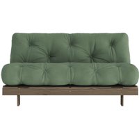 Karup Design Schlafsofa "Roots 160 Schlafsofa, Gästebett, Sofa mit Futonmatratze", (2 St.), Inkl. Futonmatratze, Liegefläche 160x200 cm, FSC zertifizierte Kiefer von Karup Design