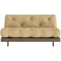 Karup Design Daybett "Daybett Roots Schlafsofa – Gästebett & Sofa aus FSC-Kiefer" Inkl. Futonmatratze, in mehreren Größen & Farben erhältlich von Karup Design