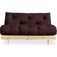 Karup Design Daybett "Daybett Roots Schlafsofa – Gästebett & Sofa aus FSC-Kiefer", Inkl. Futonmatratze, in mehreren Größen & Farben erhältlich von Karup Design