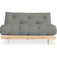 Karup Design Daybett "Roots Schlafsofa, Gästebett, Sofa inkl. Futonmatratze", Liegefläche 90/140/160 x200 cm, FSC zertifizierte Kiefer von Karup Design