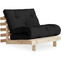 Karup Design Daybett "Roots Schlafsofa, Gästebett, Sofa inkl. Futonmatratze", Liegefläche 90/140/160 x200 cm, FSC zertifizierte Kiefer von Karup Design