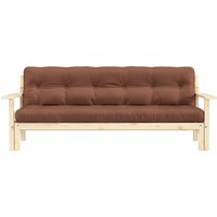 Karup Design Schlafsofa "Unwind", Mit Holzstruktur, inkl. Futonmatratze, Liegefläche 130x190 cm von Karup Design