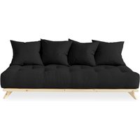 KARUP Design - Senza Sofa, Kiefer natur / dunkelgrau von Karup