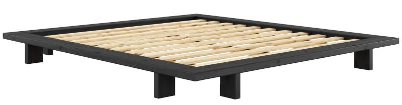 Karup JAPAN Bett Futonbett Bettrahmen JAPAN Kiefer schwarz 180 x 200 von Karup