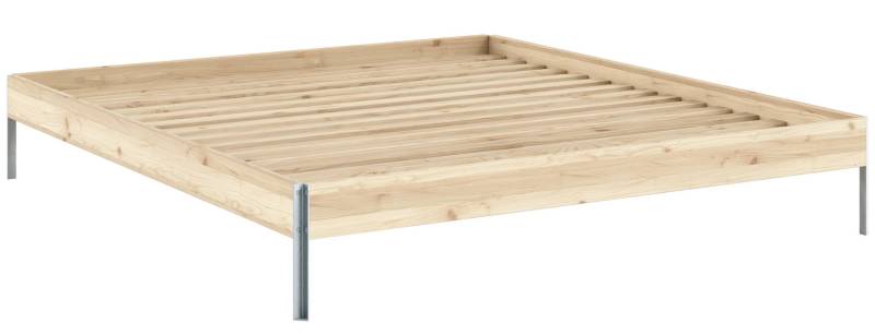 Futonbett Doppelbett CORE Kiefer natur 180 x 200 von Karup von Karup
