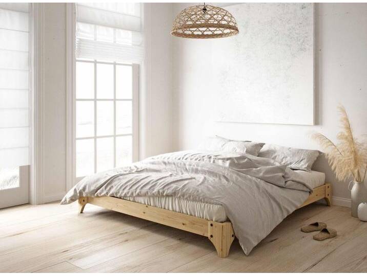 Futonbett Doppelbett ELAN 180 x 200 Massivholzbett Gestell Kiefer natur, von Karup Futonbett Doppelbett ELAN 180 x 200 Massivholzbett Gestell Kiefer natur, von Karup von Karup