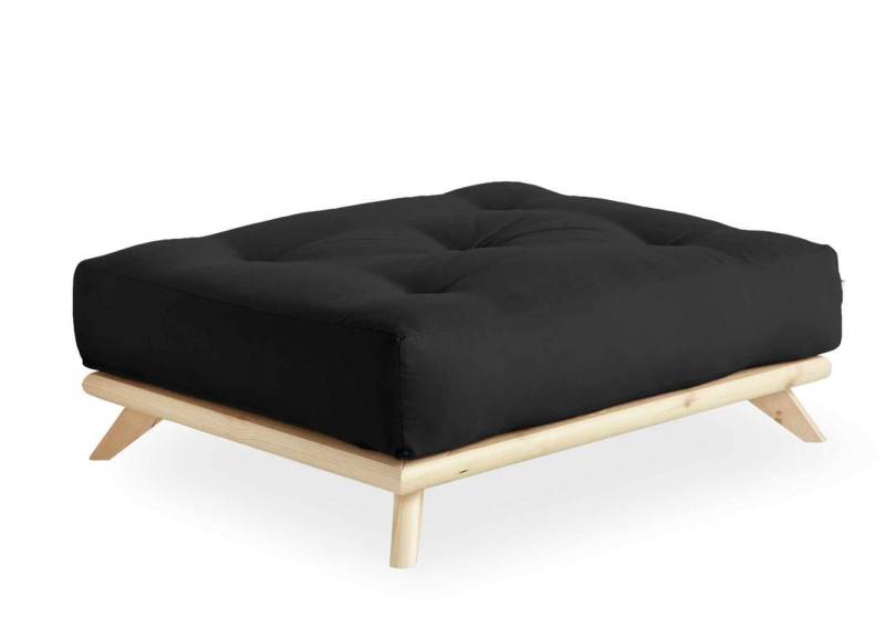 Hocker SENZA Polsterhocker passend zum Sofa SENZA DAYBED Kiefer natur von Karup