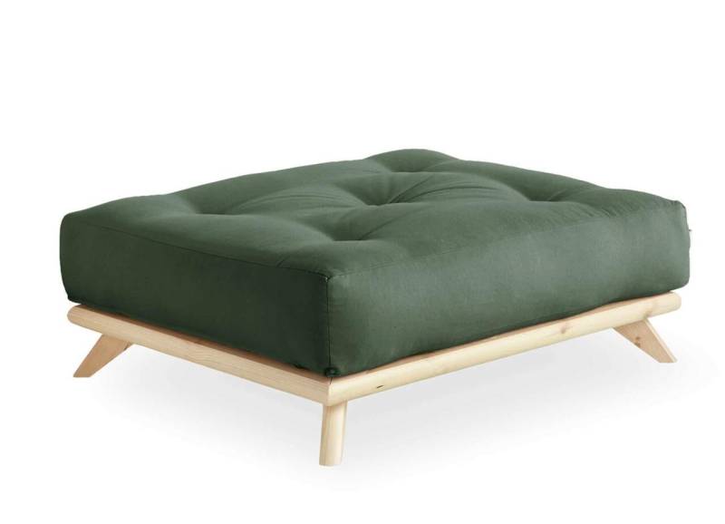 Hocker SENZA Polsterhocker passend zum Sofa SENZA DAYBED Kiefer natur von Karup