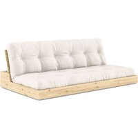 Karup Design - Base Schlafsofa, Kiefer klar lackiert / natural von Karup