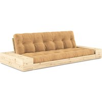 Karup Design - Base Schlafsofa mit Aufbewahrung, Kiefer klar lackiert / fudge von Karup