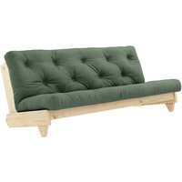 KARUP Design - Fresh Schlafsofa, 140 x 200 cm, olivgrün (756) von Karup