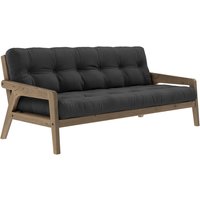 KARUP Design - Grab Sofa, Kiefer carobbraun / dunkelgrau (734) von Karup