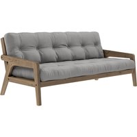 KARUP Design - Grab Sofa, Kiefer carobbraun / grau (746) von Karup