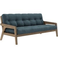 KARUP Design - Grab Sofa, Kiefer carobbraun / petrolblau (757) von Karup