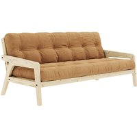 KARUP Design - Grab Sofa, Kiefer natur / fudge brown (515) von Karup