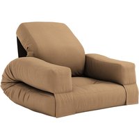 Karup Design - Mini Hippo Kinder-Futonsessel, mocca von Karup