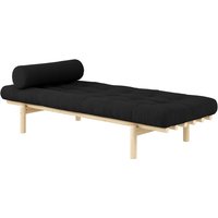 KARUP Design - Next Daybed, 75 x 200 cm, Kiefer natur / charcoal (511) von Karup