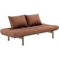 KARUP Design - Pace Daybed, Kiefer carbonbraun / clay brown von Karup