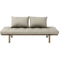 KARUP Design - Pace Daybed, Kiefer carobbraun / linen (914) von Karup