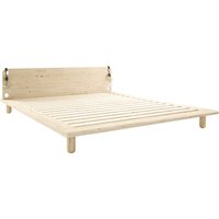 KARUP Design - Peek Bett 140 x 200 cm, Kiefer natur von Karup