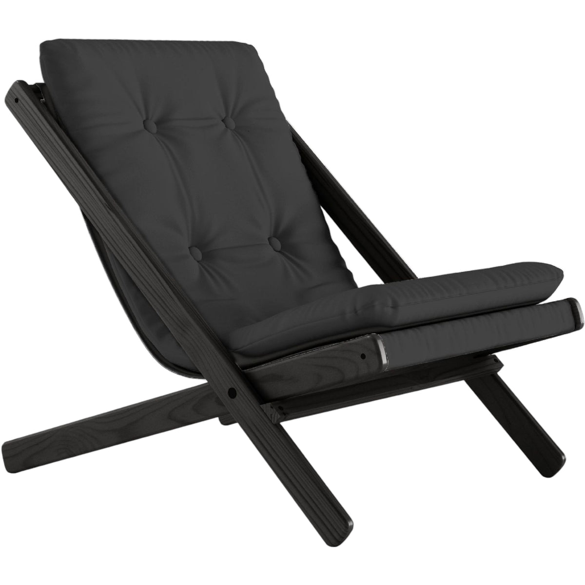 Karup Boogie Klapstuhl Sitzmöbel Hauptstuhl Schwarz Dark Grey Stuhl Möbel B-Ware von Karup