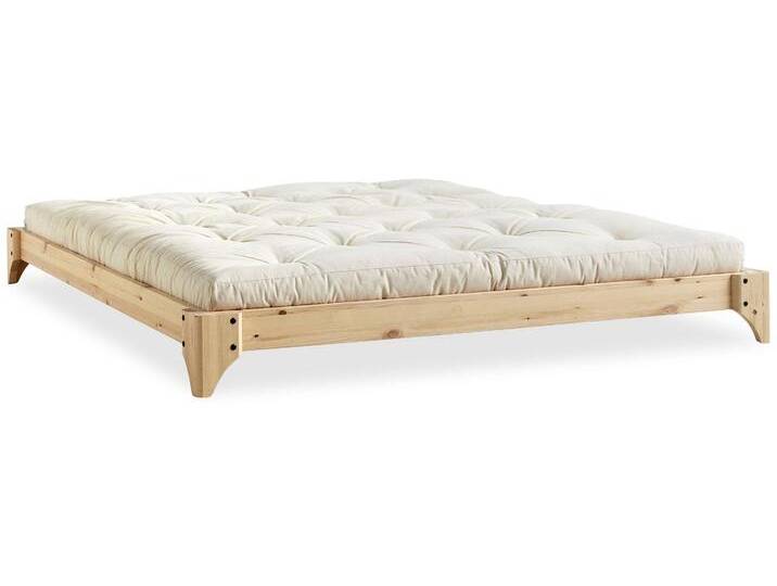 Karup Design, Bett, Elan Bed (160 x 200 cm), modern, rechteckig, aus Holz, Farbe: Braun, für Futon-Matratze von Karup